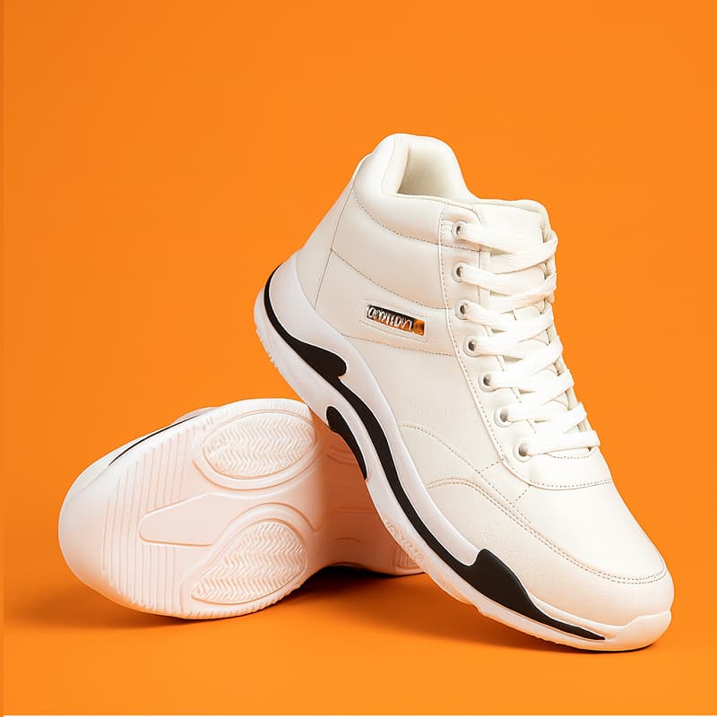 کفش ساقدار مردانه EMTO-سفید