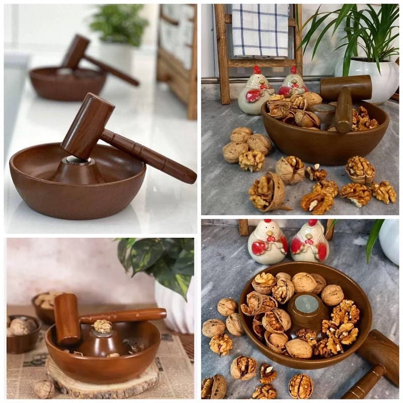 گردوشکن چکشی -طرح چوب