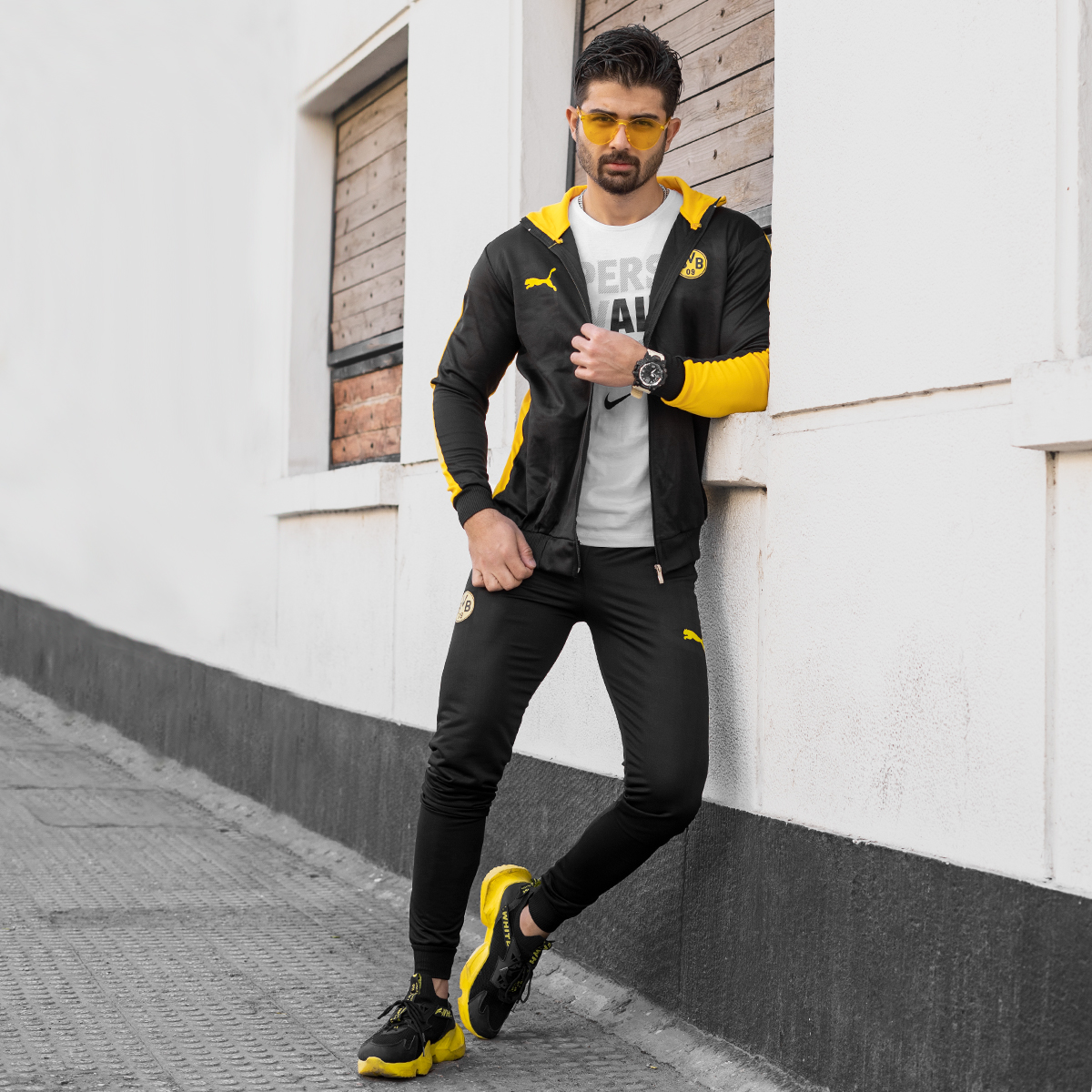 ست سوئیشرت شلوار دورتموند مردانه مدلSelis