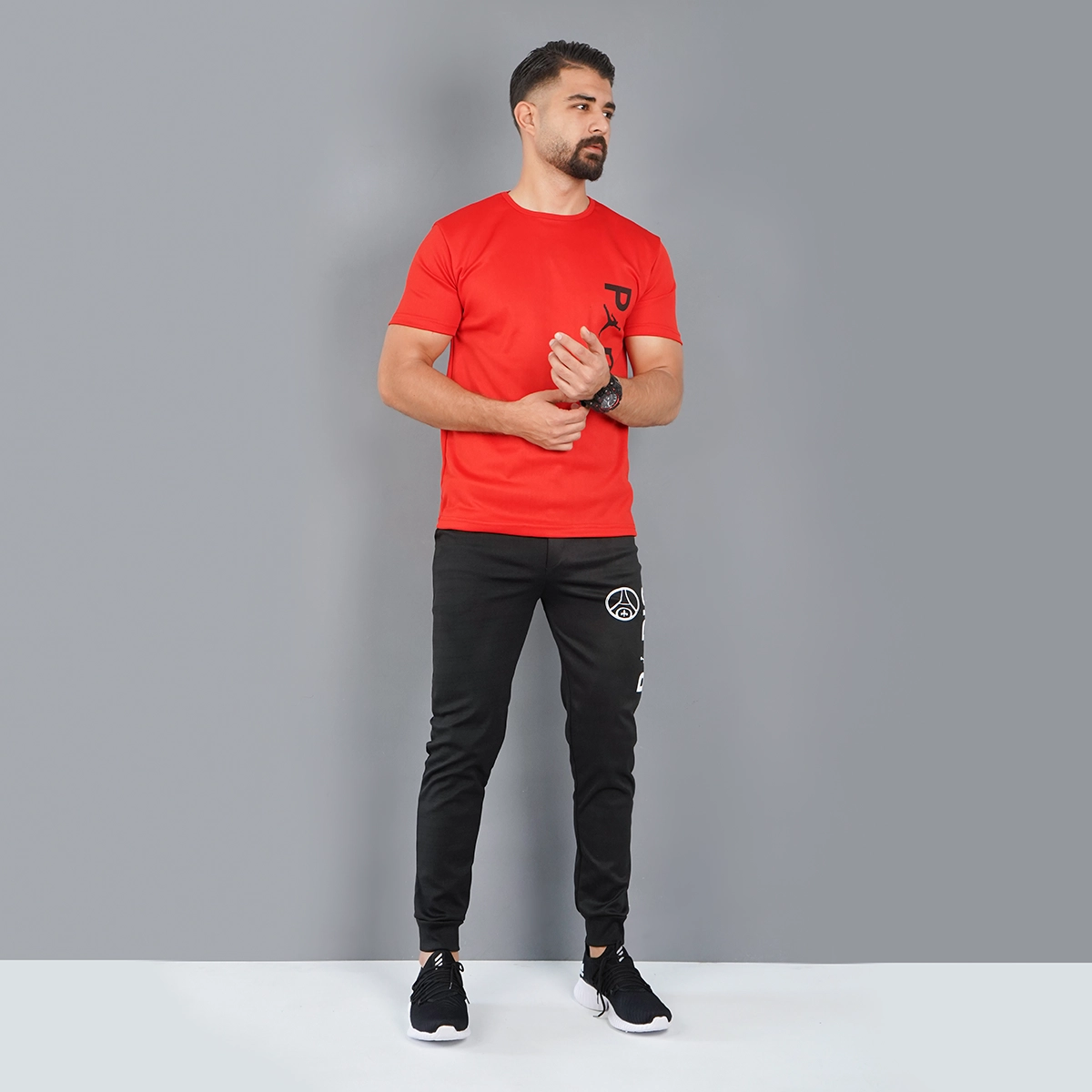 ست تیشرت و شلوار پاریس مردانه مدل Derin