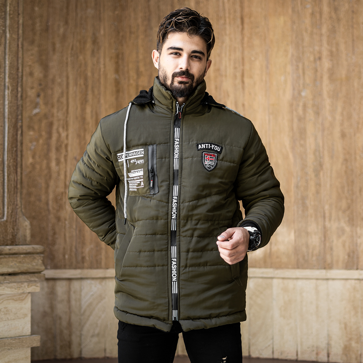 کاپشن مردانه مدل Fardad