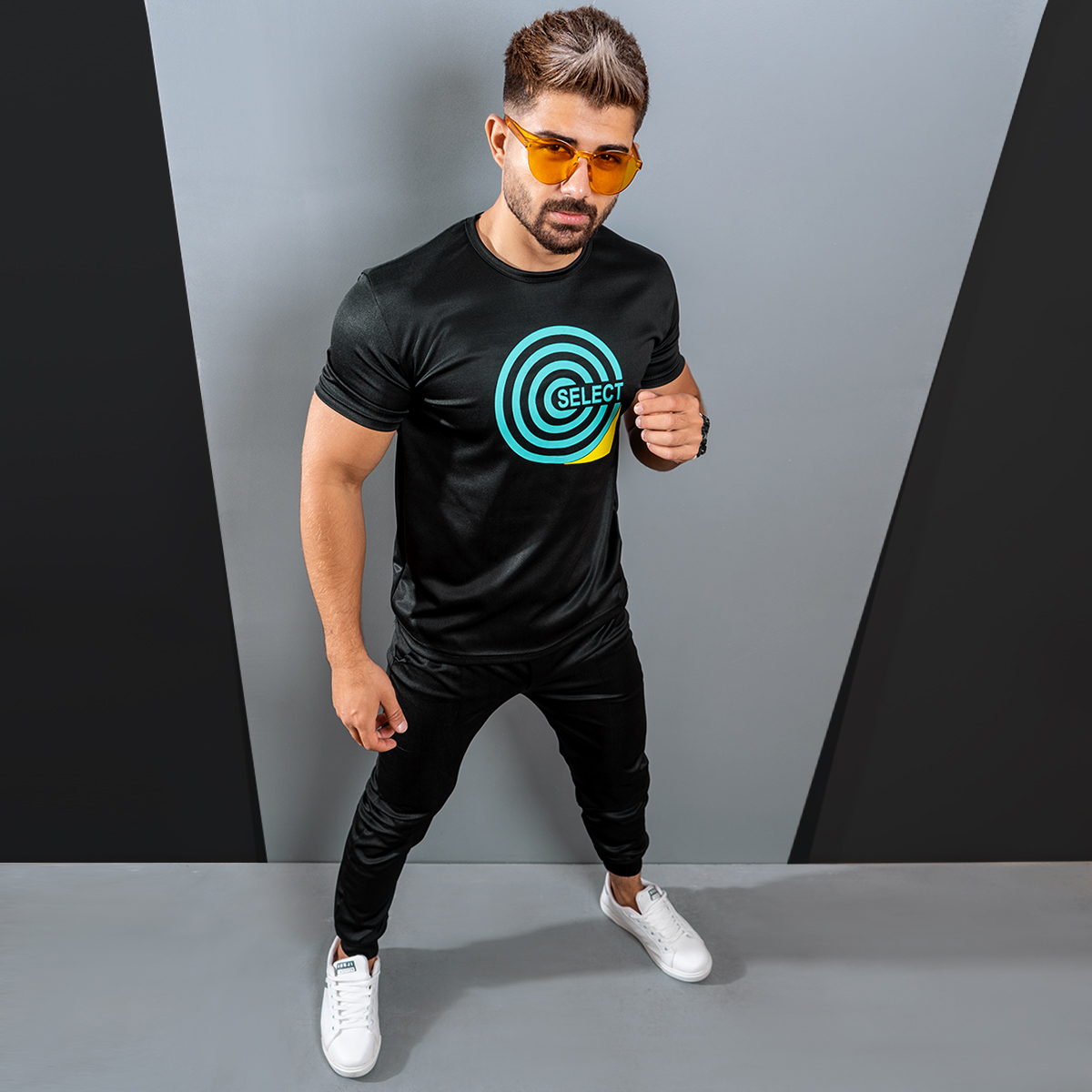 ست تیشرت شلوار Selectمردانه مدلLabini