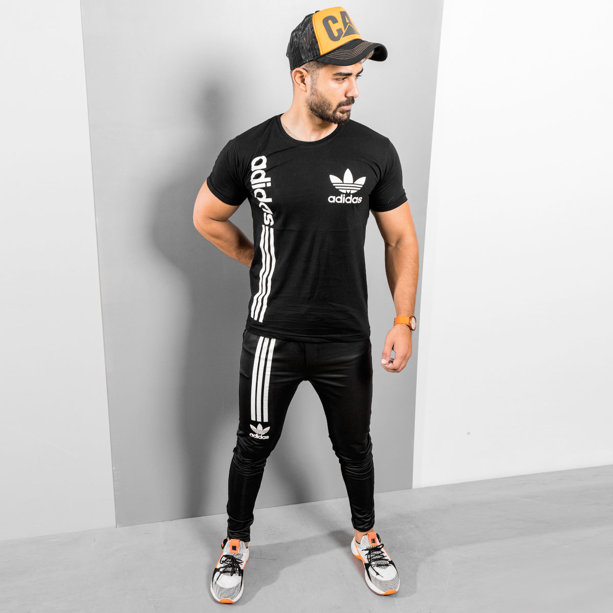 ست تیشرت شلوار Adidas مردانه مدلBardia