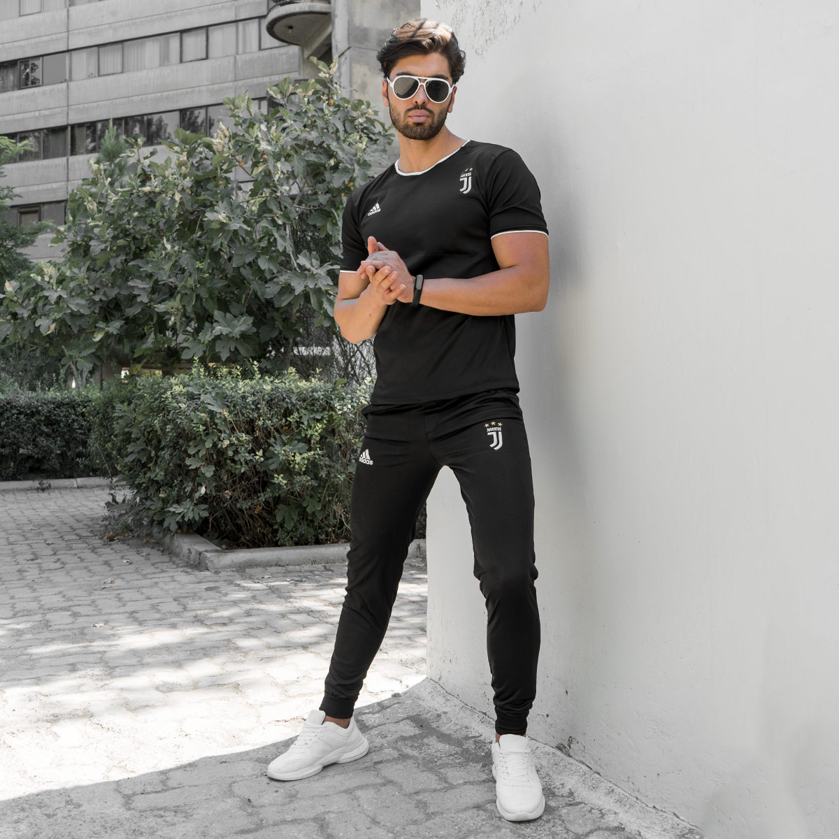 ست تیشرت شلوار یوونتوس مردانه مدلAron