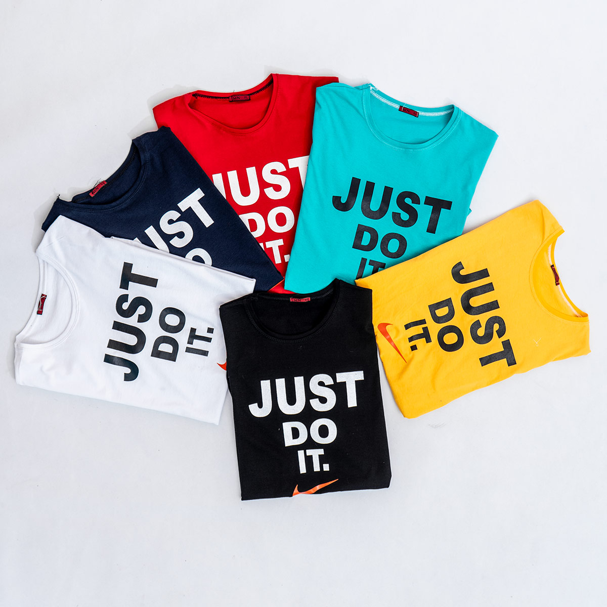 تیشرت Just Do It مردانه مشکی مدل Ditro