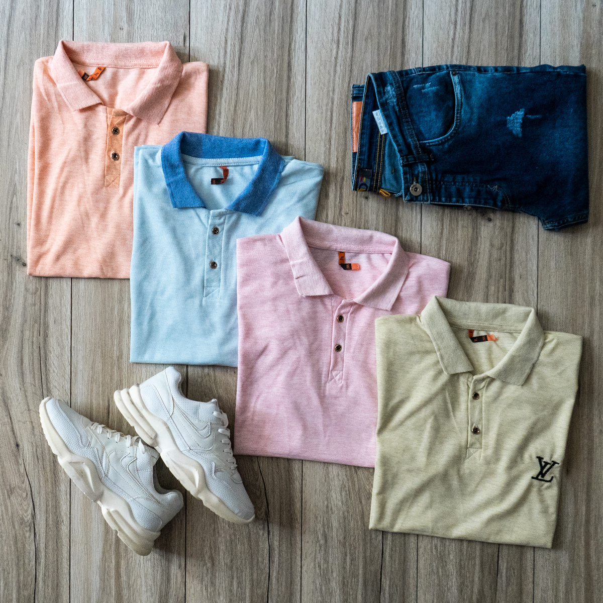 تیشرت جودون گلبهی مردانه LV(T)