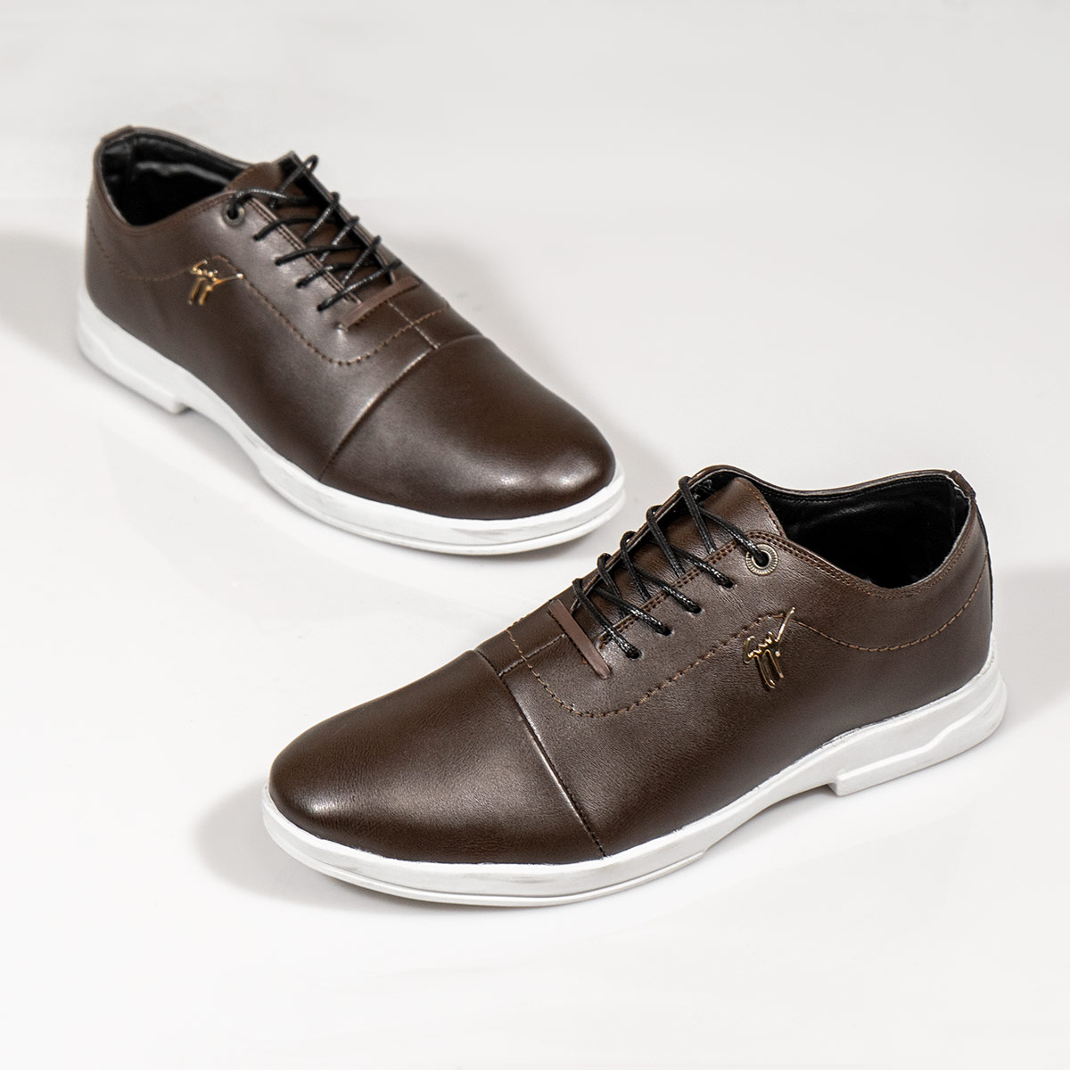 کفش رسمی مردانه قهوه ای مدل Vitan