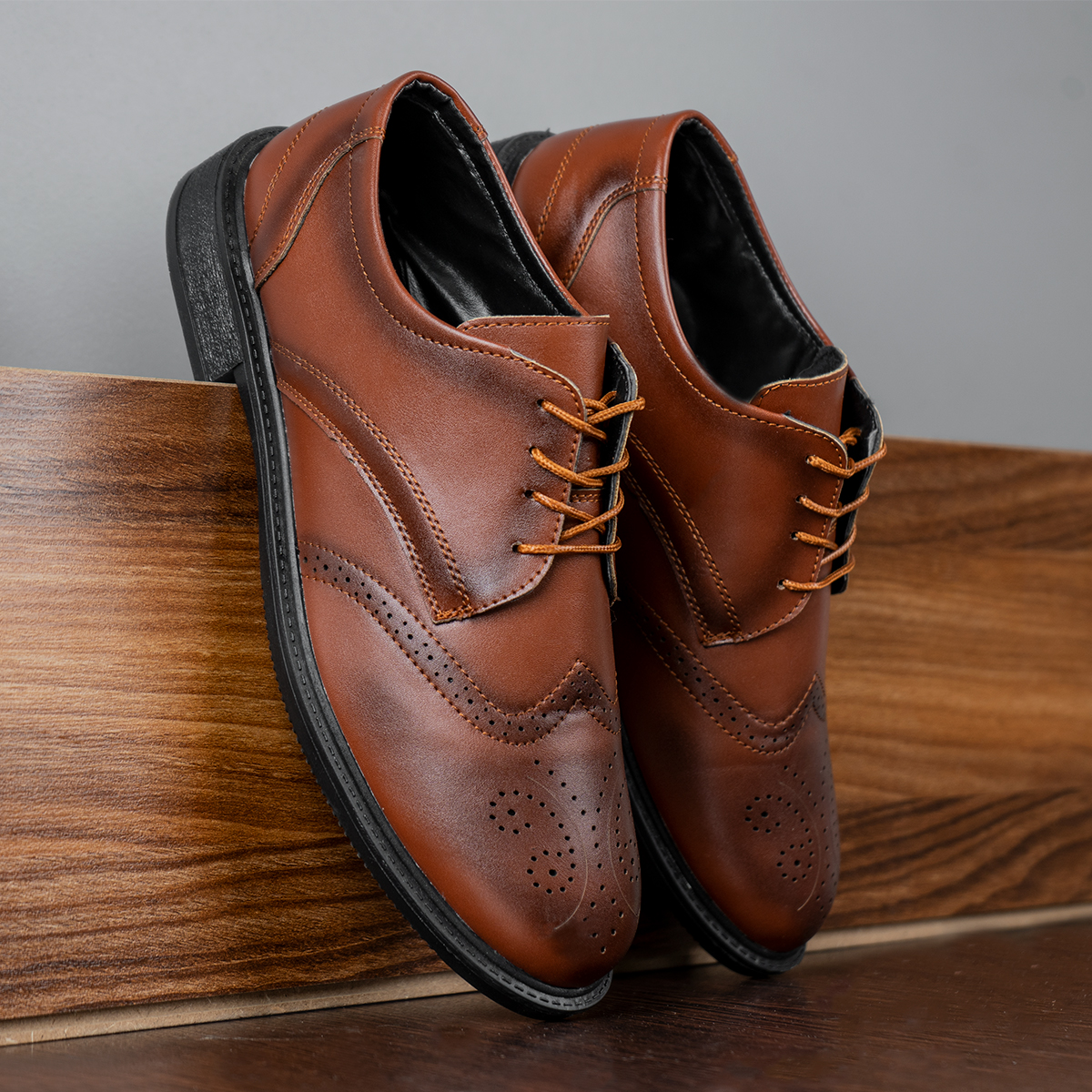 کفش رسمی مردانه قهوه ای مدل Ecco