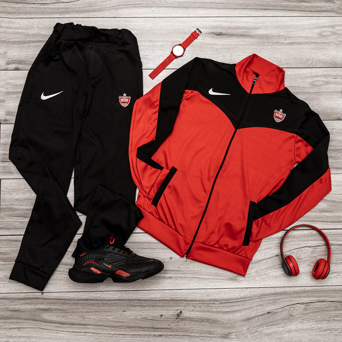 ست سوئیشرت شلوار پرسپولیس مردانه مدل PSP